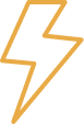 flash thunder outline icon 1